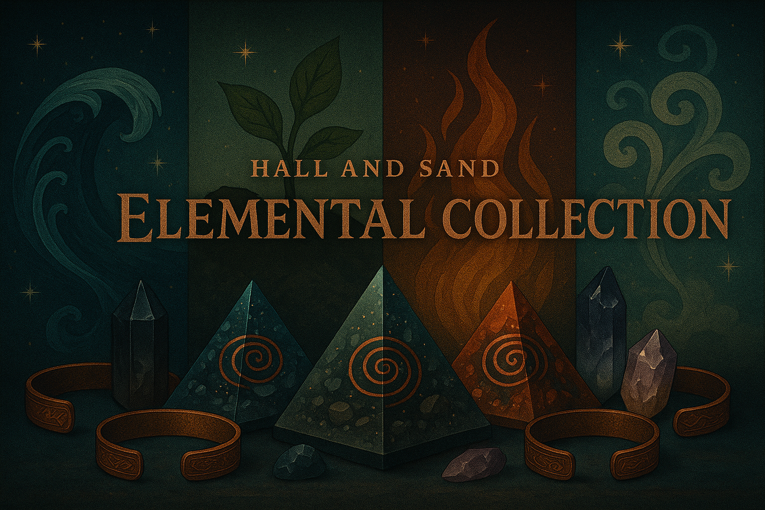 🌿🔥💧🌬 Elemental Line – The Fourfold Union