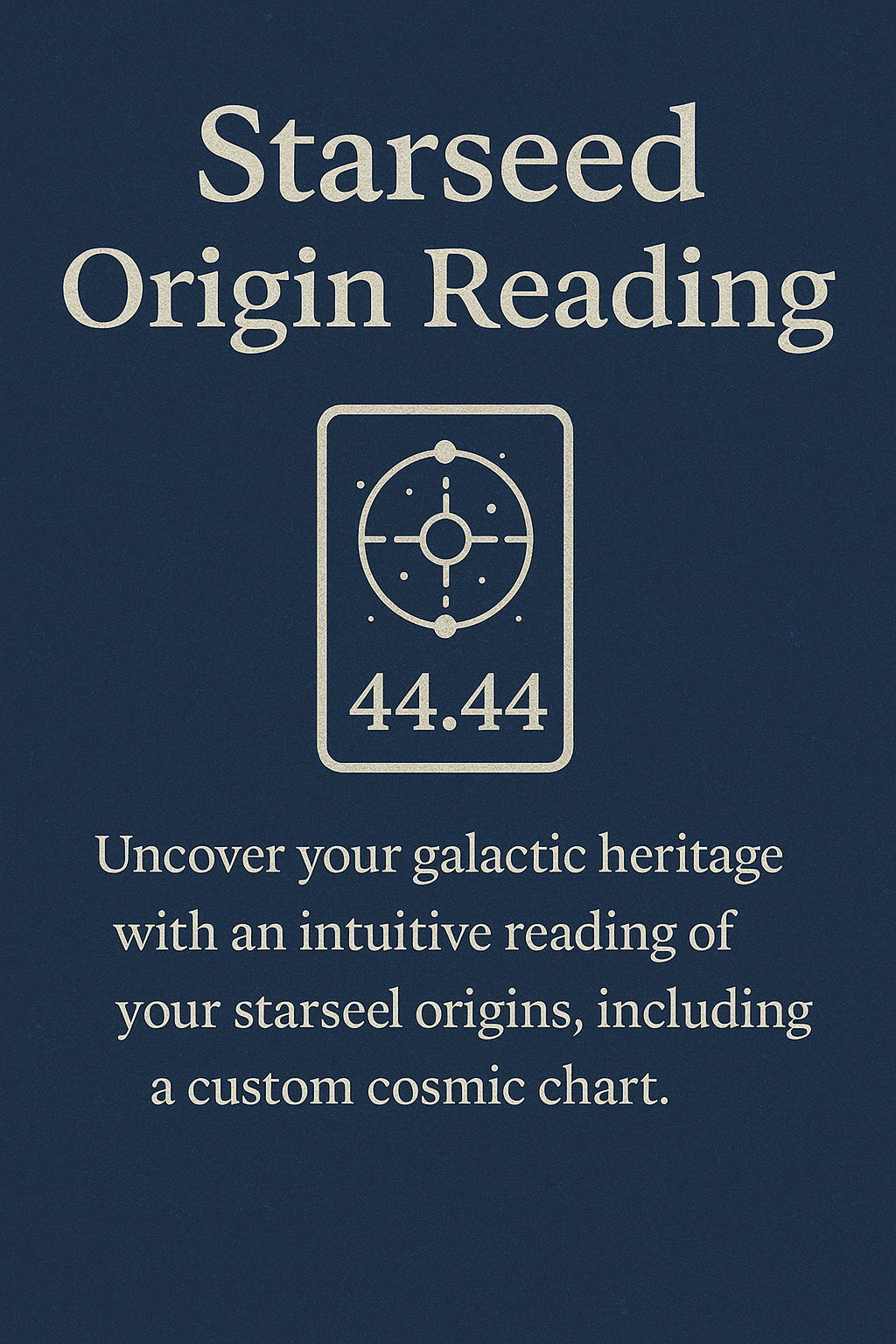 STARSEED ORIGIN READING