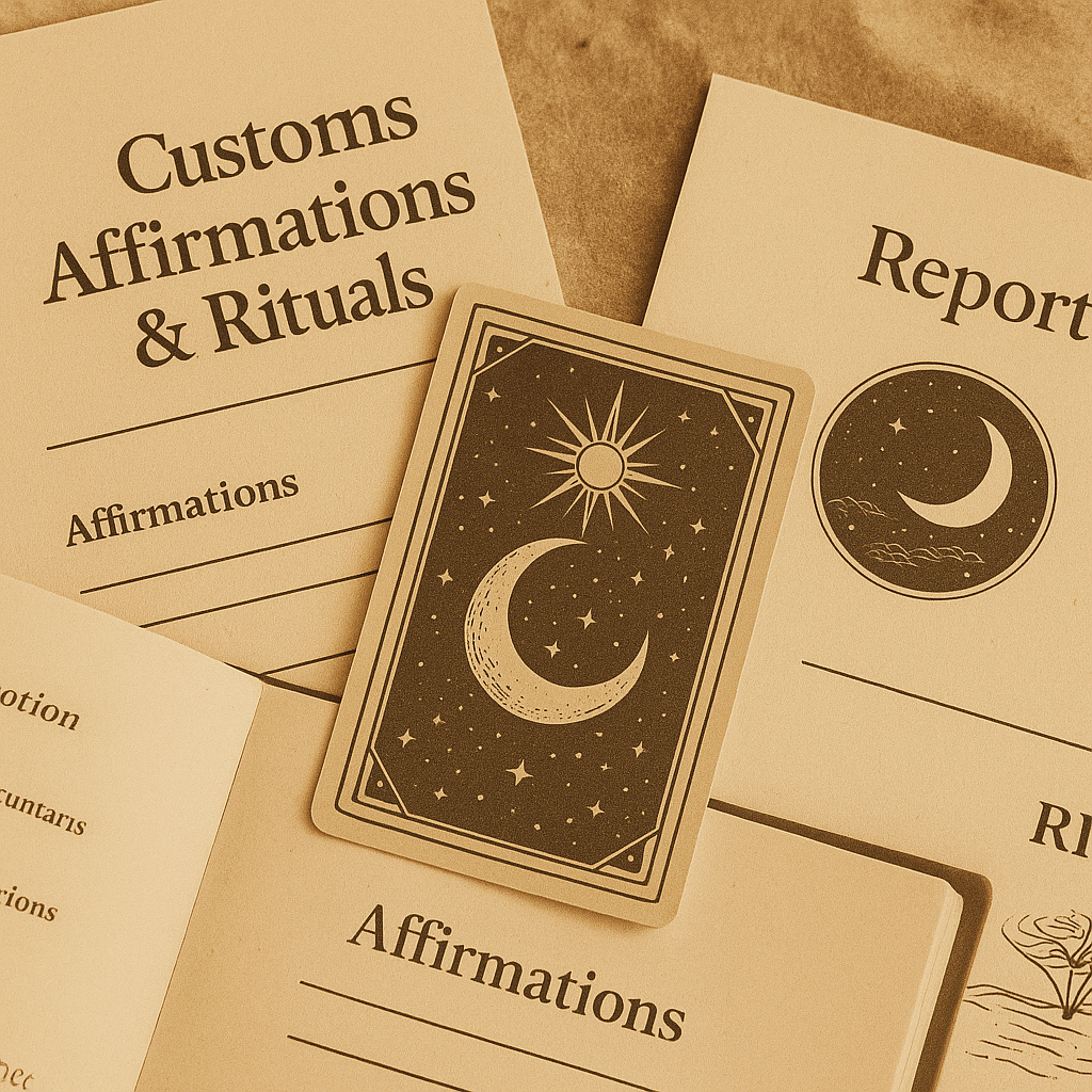 CUSTOM AFFIRMATION & RITUAL PDF