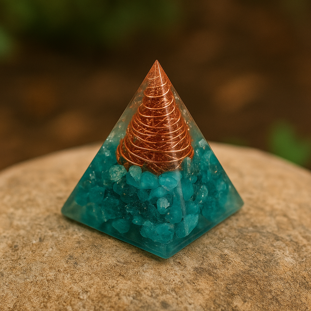 Water Line – Small Orgonite Pyramid