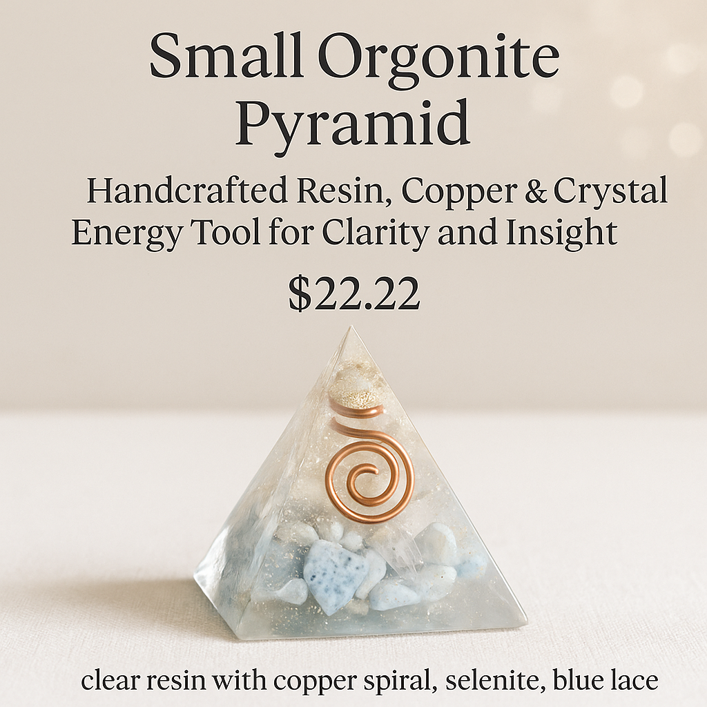 Air Line – Small Orgonite Pyramid