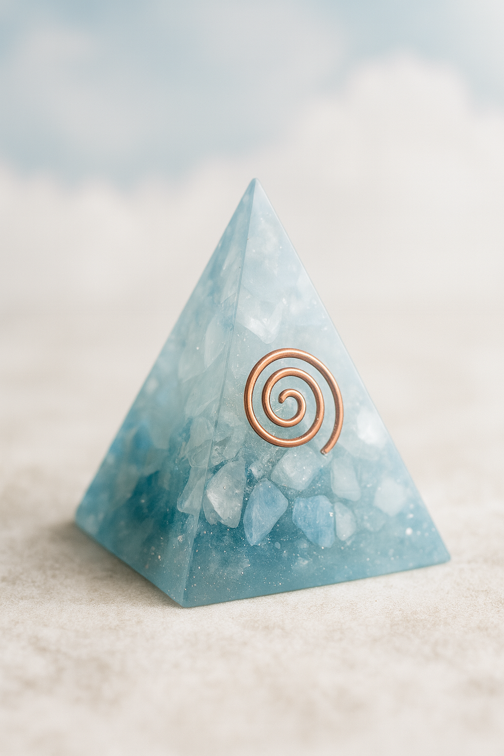 Air Line – Large Orgonite Pyramid