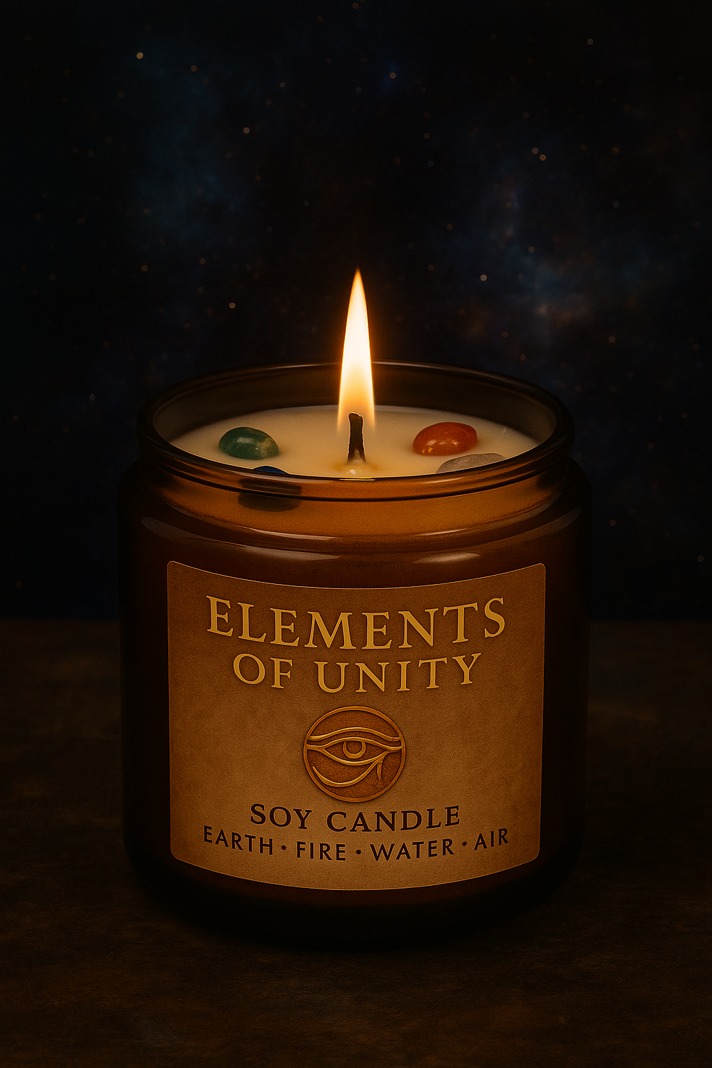 Elemental Resonance Candle