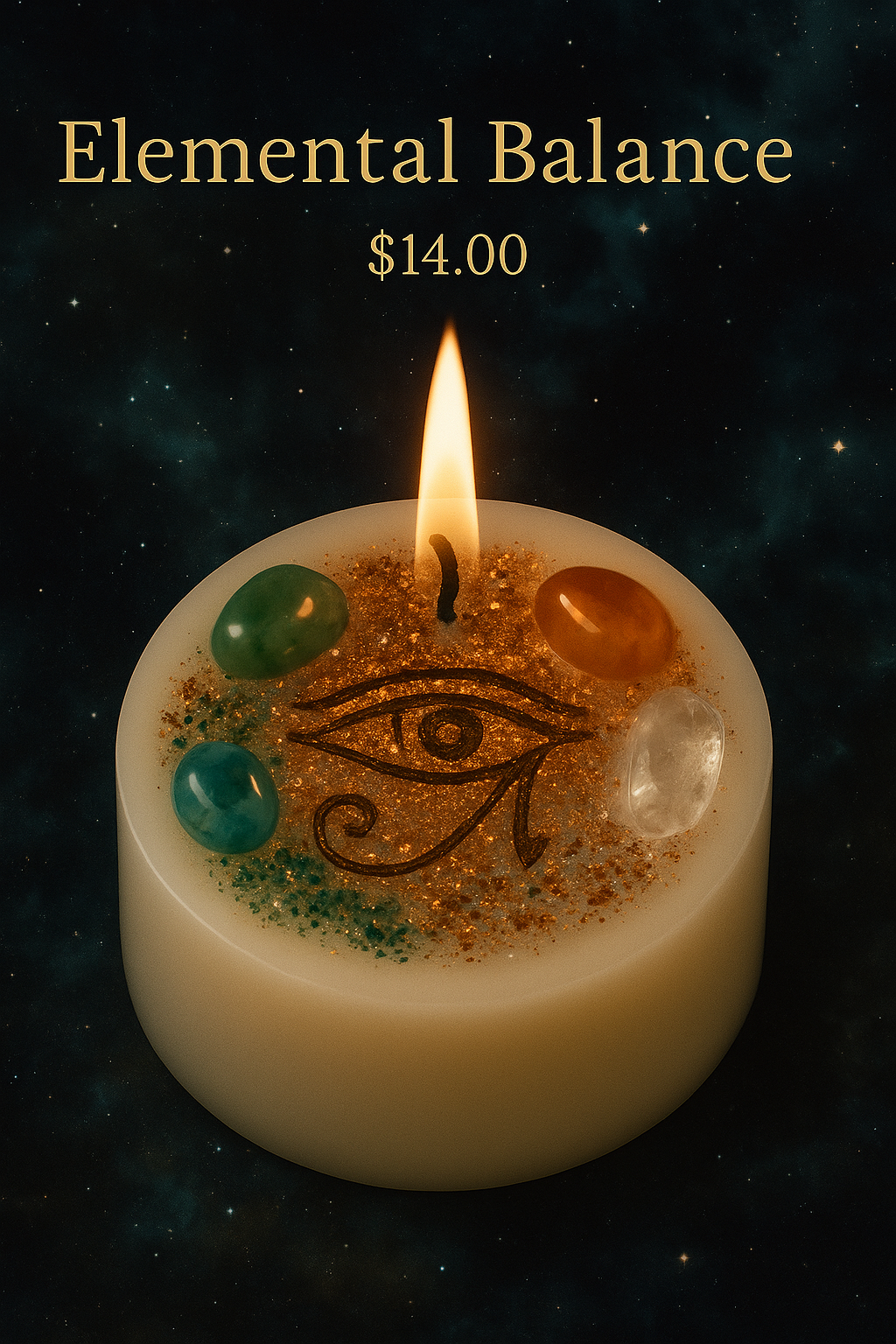 Elemental Resonance Candle