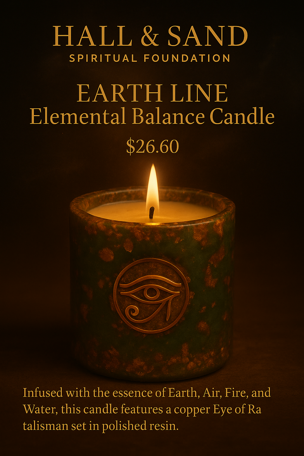 Elemental Resonance Candle