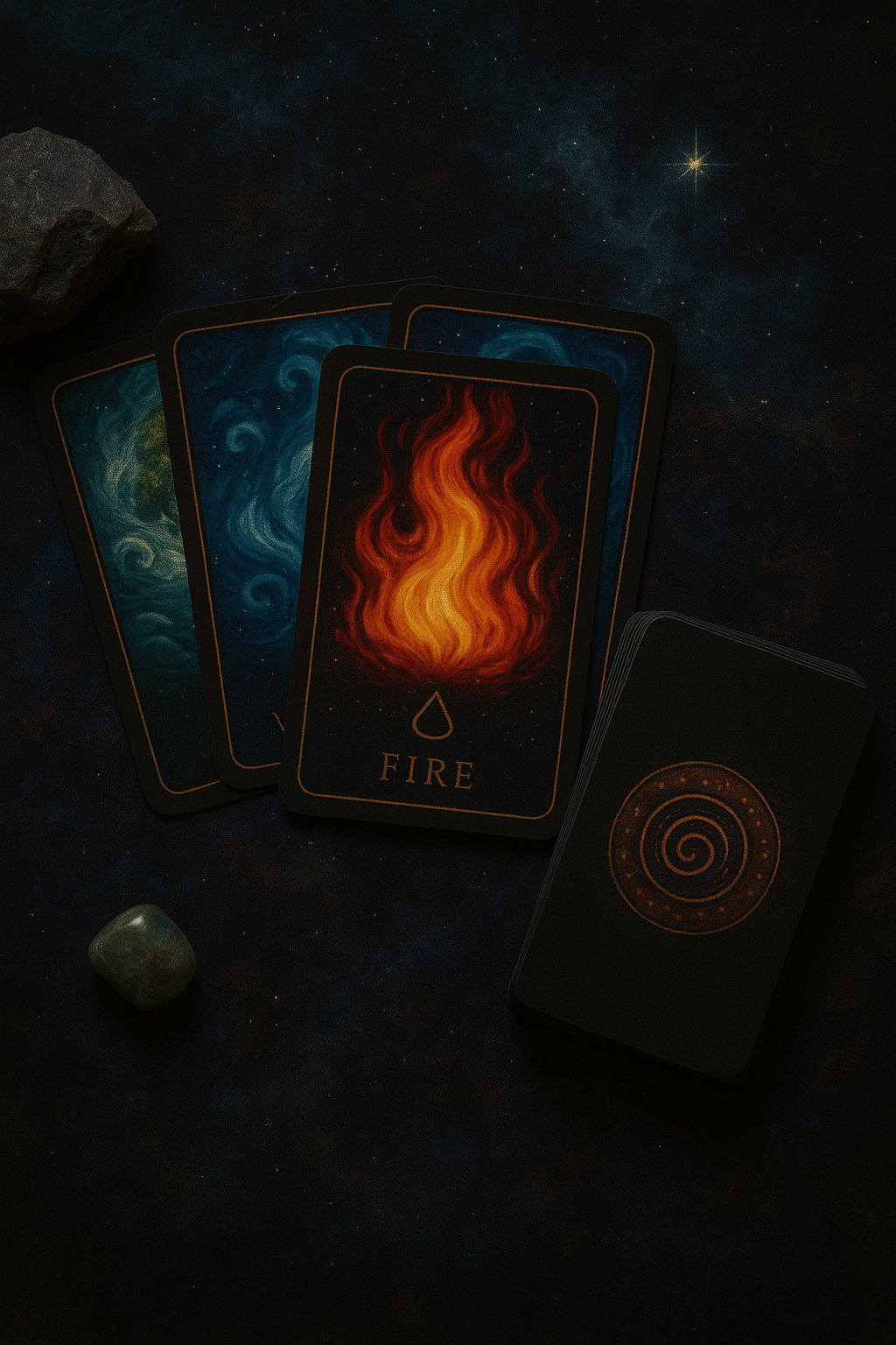 Unified Elemental Oracle Deck
