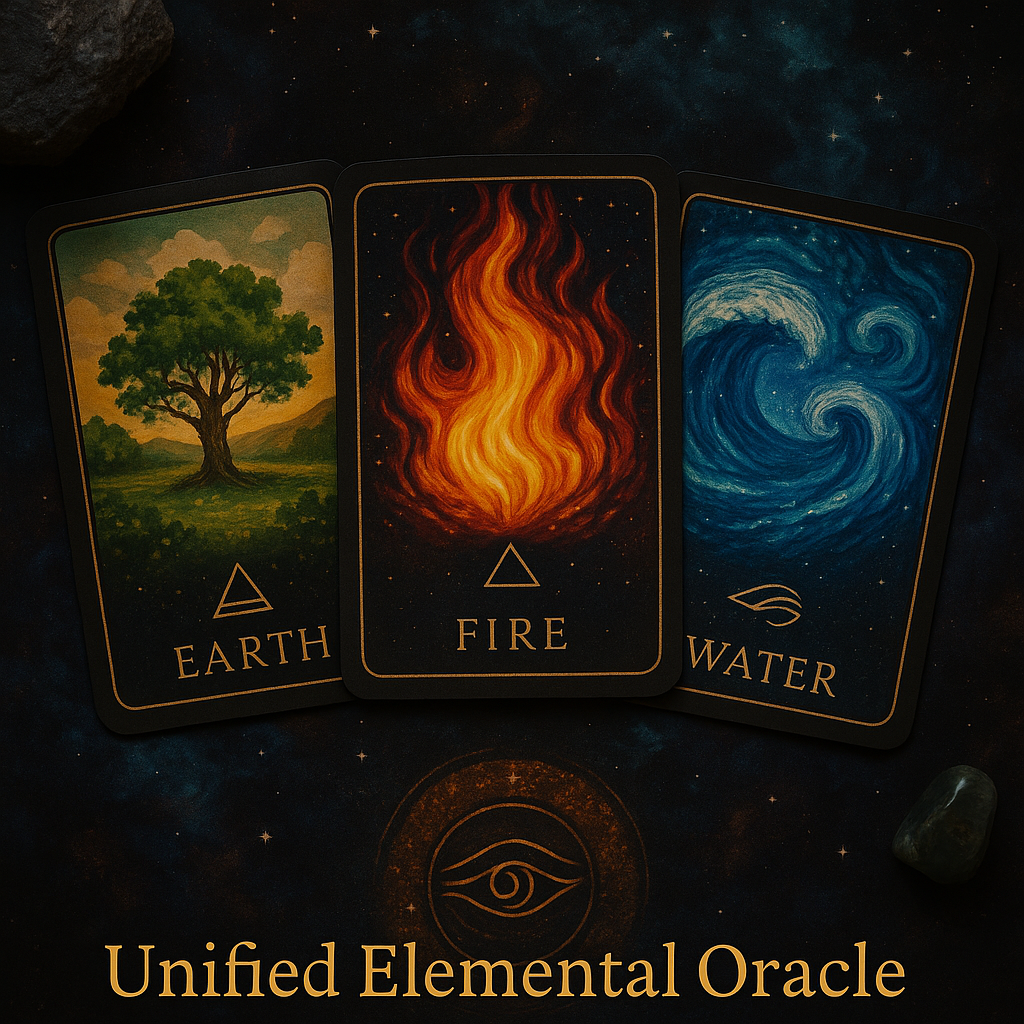 Unified Elemental Oracle Deck