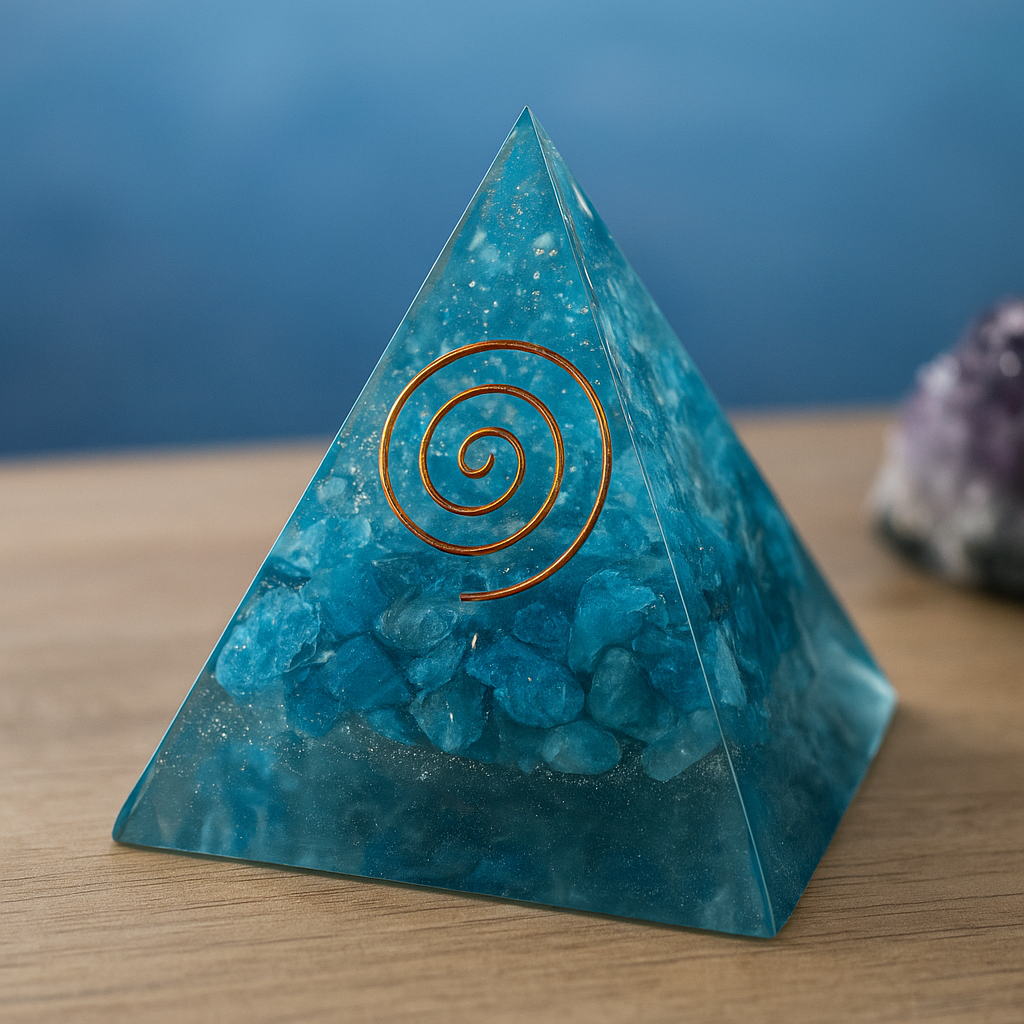 Water Line – Large Orgonite Pyramid