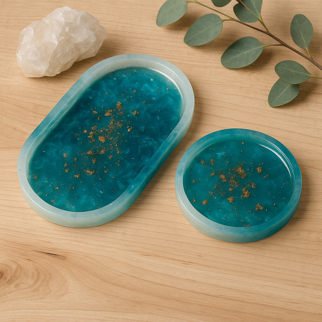 Water Line – Resin Altar Trays