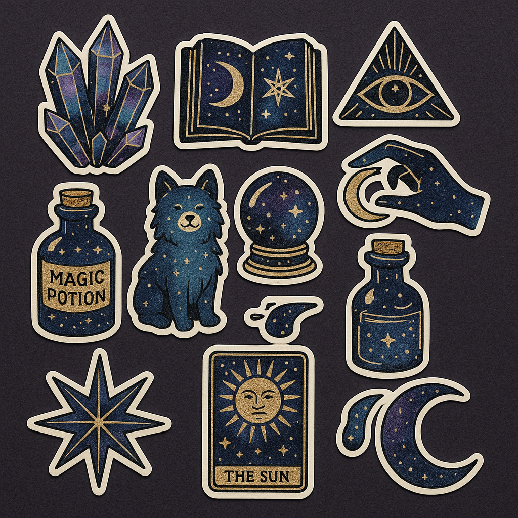 Custom Cosmic Spiritual Decals