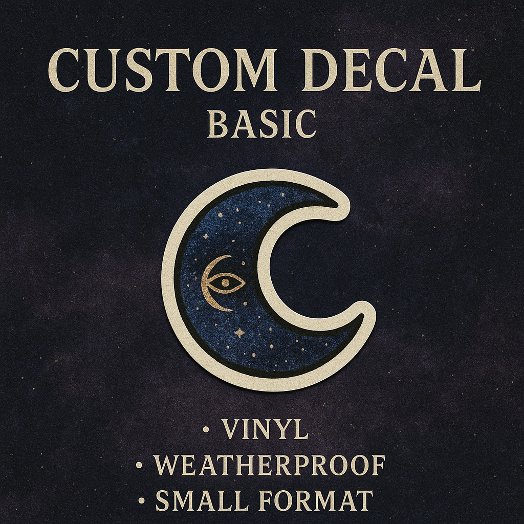 Custom Cosmic Spiritual Decals